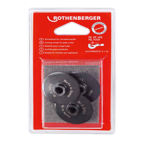 Rothenberger Rezné koliesko Plast do s.13mm, 3ks